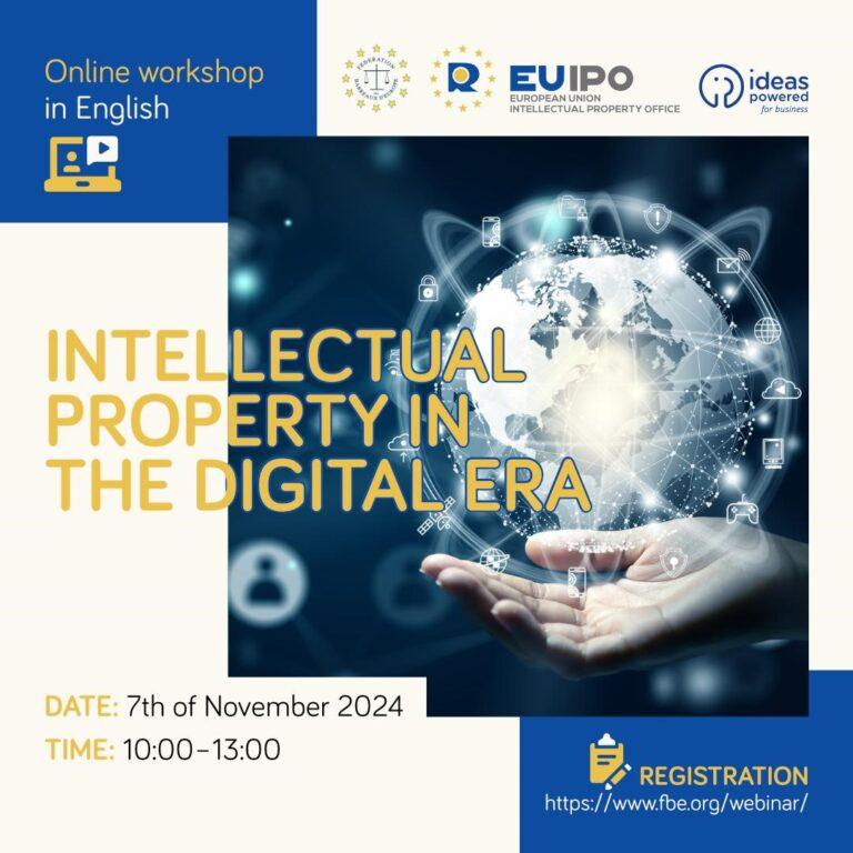 Read more about the article ONLINE TRAINING FOR FBE LEGAL PROFESSIONALS – Online workshop, 7th of November 2024 – 10.00 -13.00