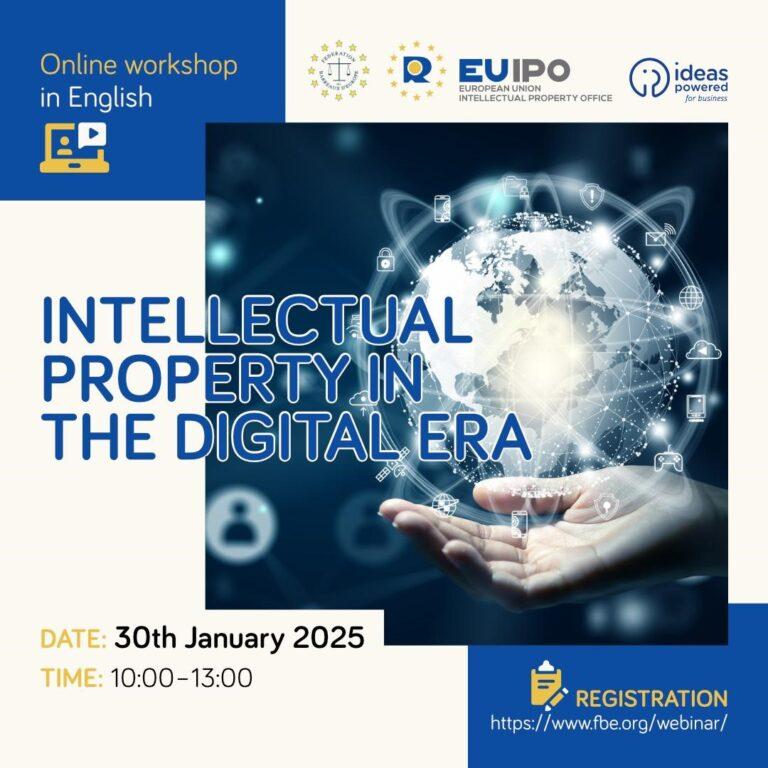 Read more about the article ONLINE TRAINING FOR FBE LEGAL PROFESSIONALS – Online workshop – 30 January 2025