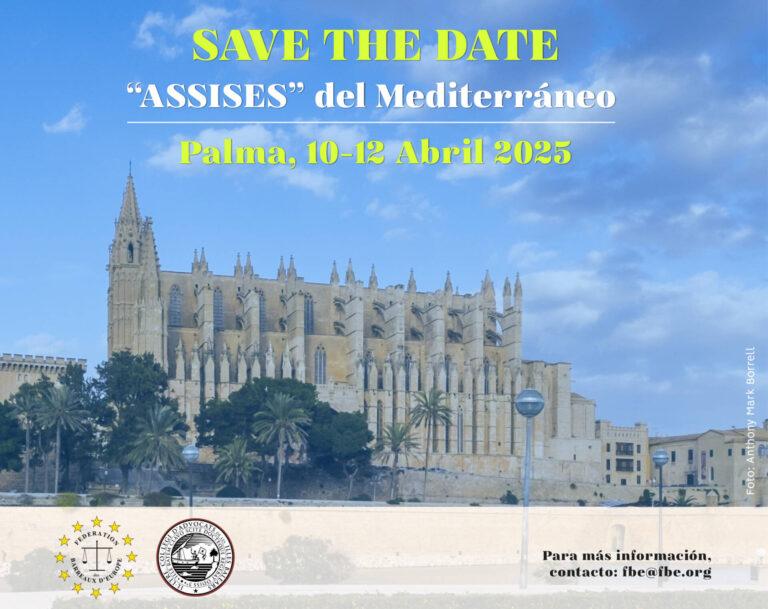 Read more about the article Assises de la Méditerranée, Palma de Mallorca, 10-12 avril 2025