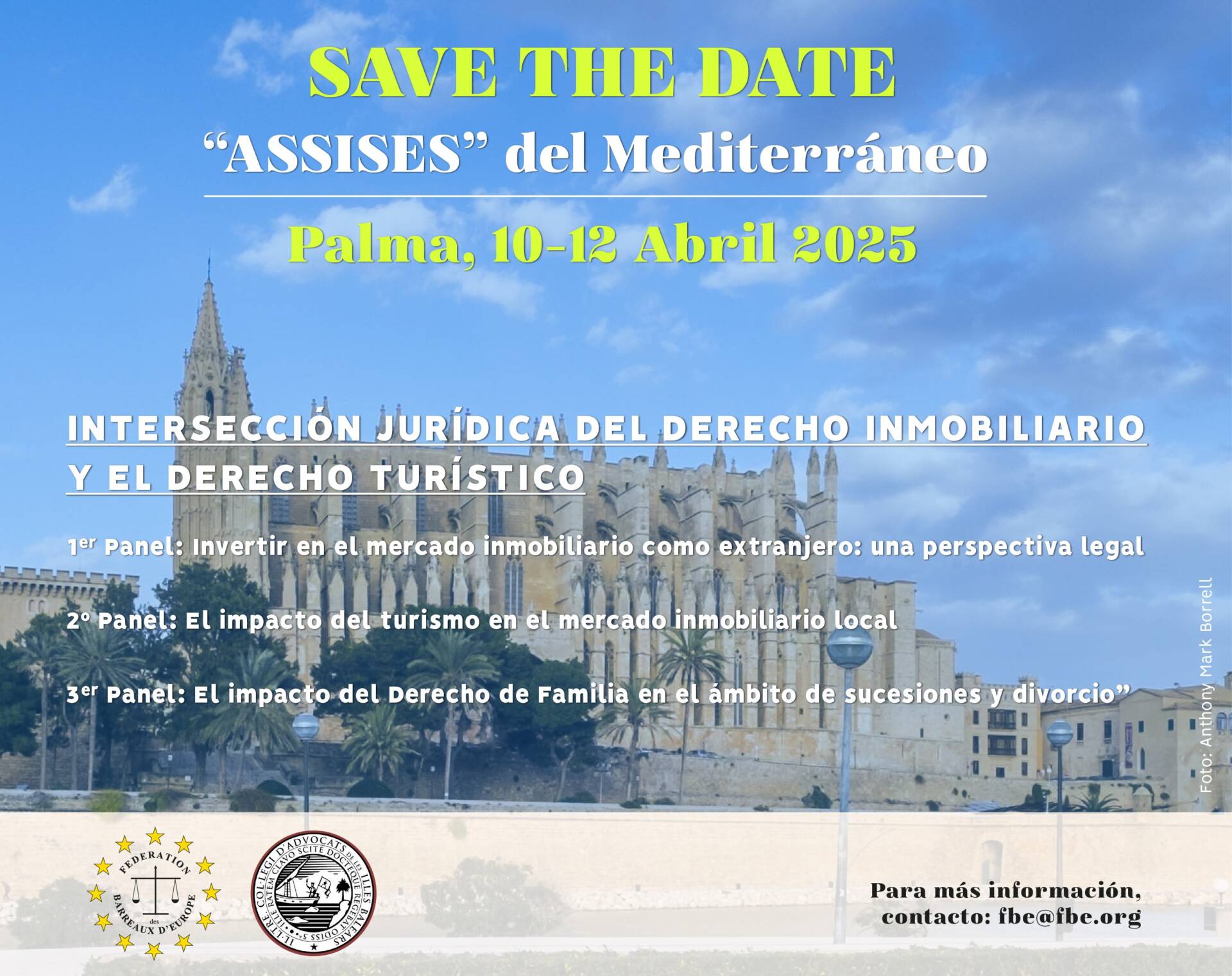 Read more about the article Assises de la Méditerranée, Palma de Mallorca, 10-12 avril 2025